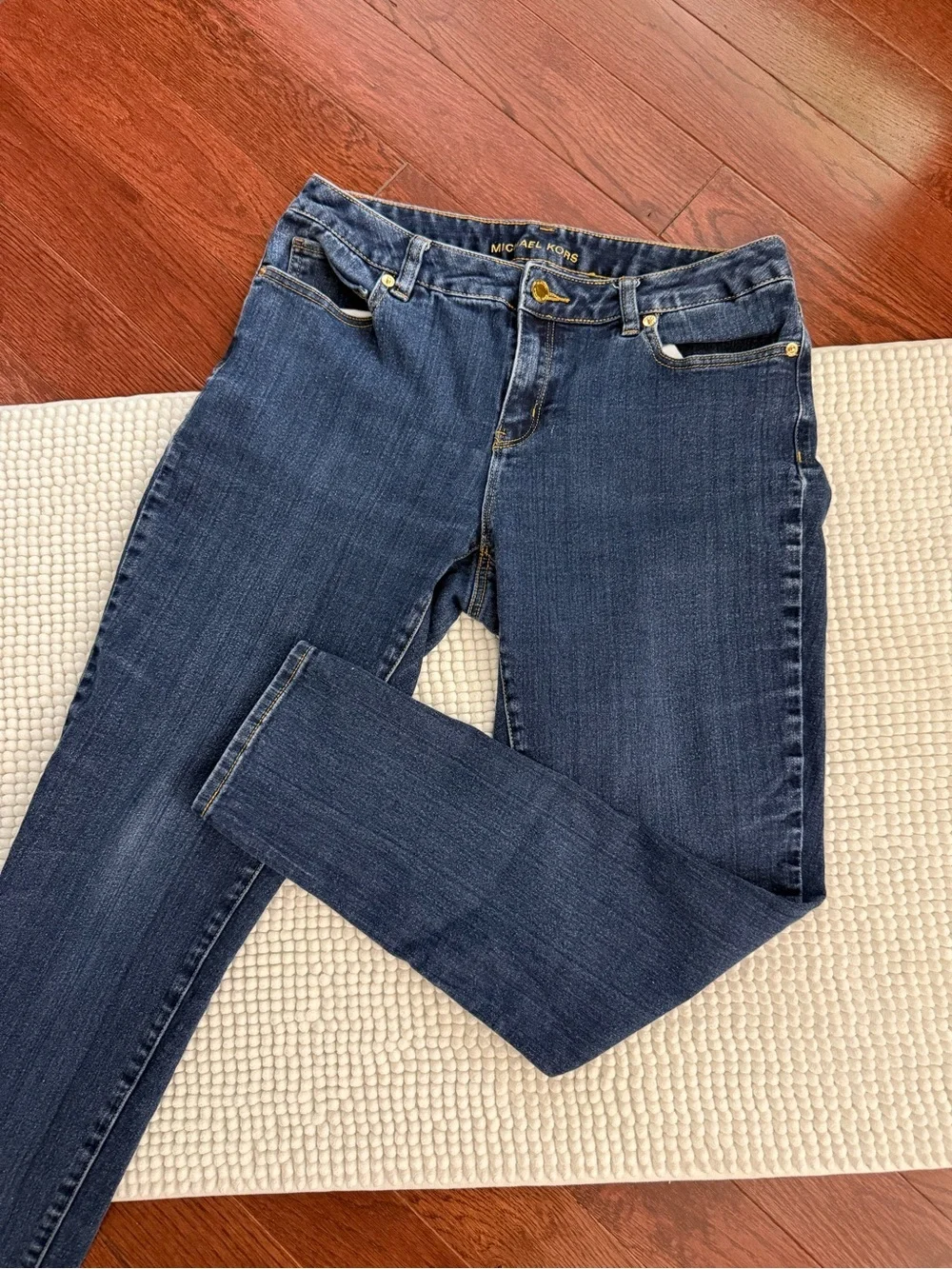 Michael Kors Indigo Stretch Skinny Jeans
